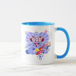Mug Avec Dieu Coeurs