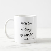 Avec Dieu, Tout Est Possible Citation Religieuse