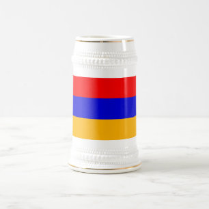 Mug avec drapeau d'Arménie