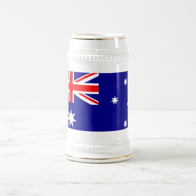 Mug avec drapeau d'Australie (Centre)