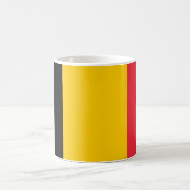 Mug avec Drapeau de Belgique (Centre)