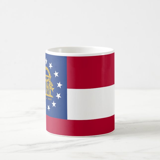 Mug avec Drapeau de Géorgie Etat - USA (Centre)
