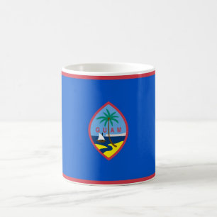 Mug avec Drapeau de Guam - USA
