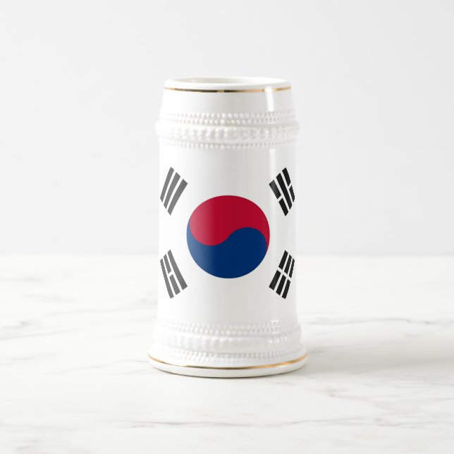 Mug avec drapeau de la Corée du Sud (Centre)