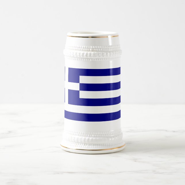Mug avec drapeau de la Grèce (Centre)