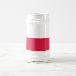 Mug avec drapeau de la Pologne