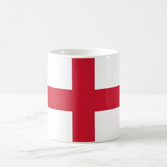 Mug avec drapeau de l'Angleterre (Centre)
