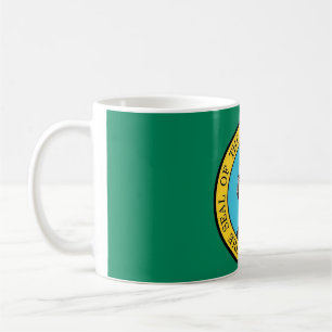 Mug avec drapeau de l'Etat de Washington - USA