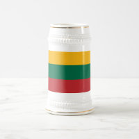 Mug avec drapeau de Lituanie
