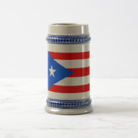 Mug avec Drapeau de Porto Rico -USA