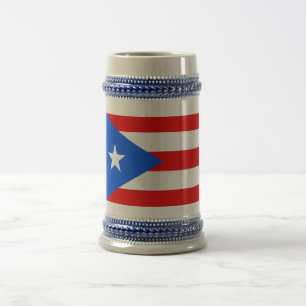 Mug avec Drapeau de Porto Rico -USA
