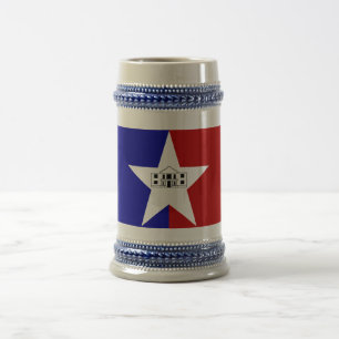 Mug avec Drapeau de San Antonio City, Texas, USA
