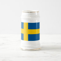 Mug avec Drapeau de Suède