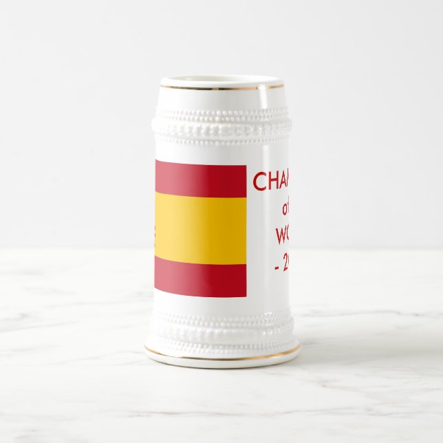 Mug avec drapeau d'Espagne (Centre)