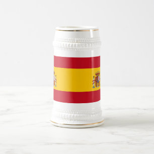 Mug avec drapeau d'Espagne