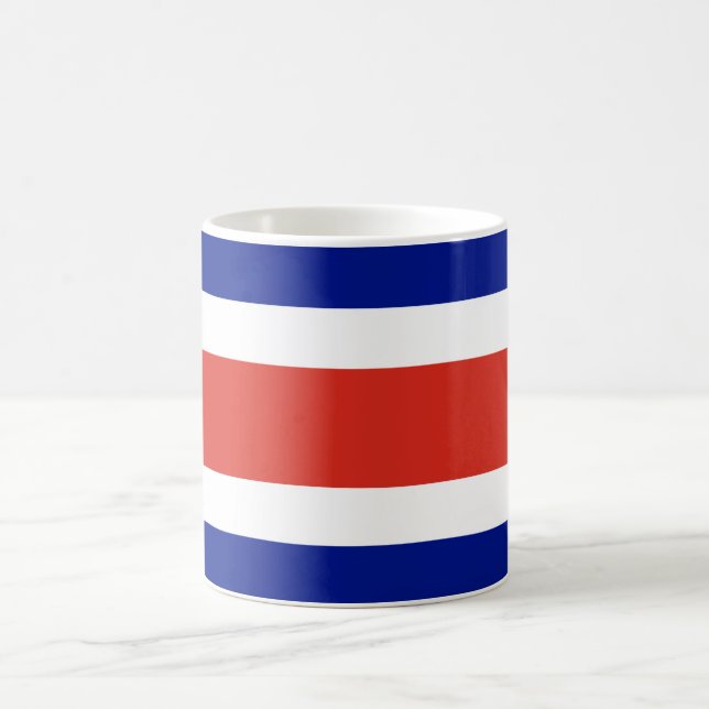 Mug avec drapeau du Costa Rica (Centre)