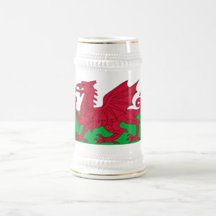 Mug avec drapeau du Pays de Galles