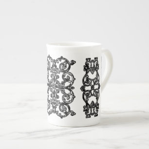 Mug avec garde-corps en fer à centre 