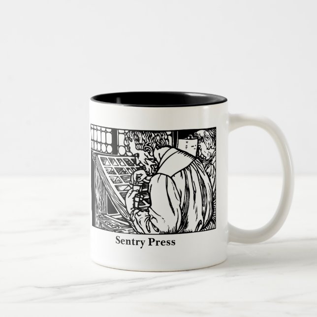 Mug avec imprimante presse-papier - Personnalisez- (Droit)