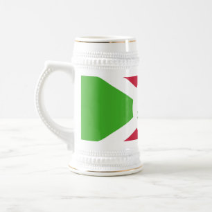 Mug avec le drapeau du Burundi
