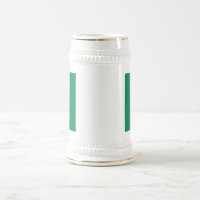 Mug avec le drapeau du Nigeria