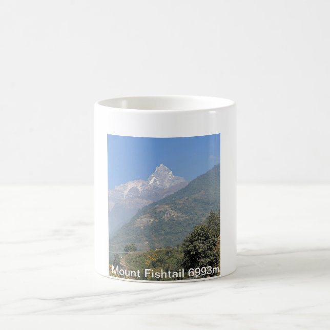 Mug avec le mont Fishtail (Centre)