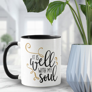 Mug Avec Mon Âme Christian Citation Encourageant Cadea