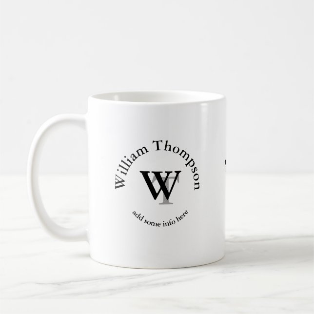 mug avec nom (Gauche)