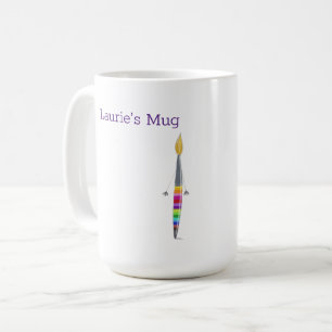 Mug Avec Pinceau Personnalisable