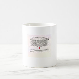 Mug avec poème Fils de Dieu dans le Soleil