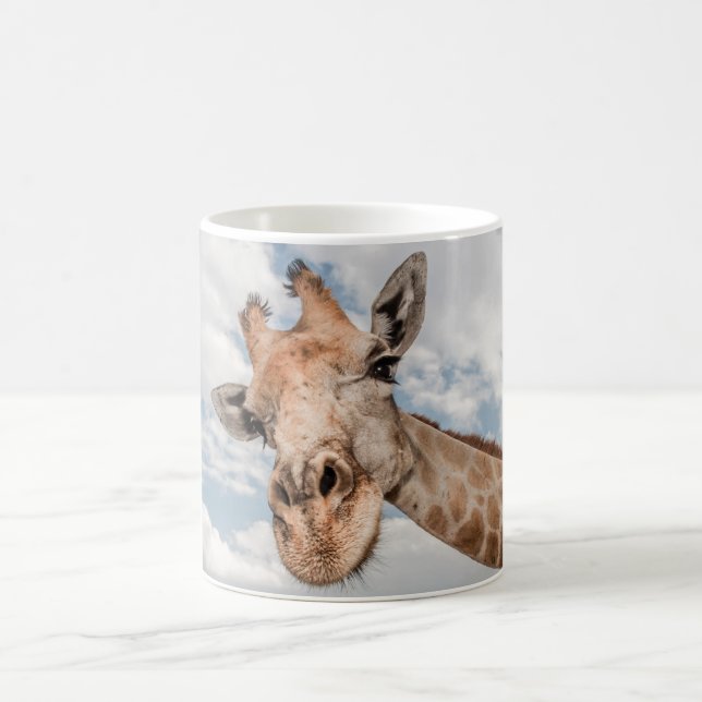 Mug avec portrait de Giraffe. (Centre)