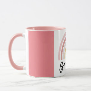 MUG avec Rainbow Design