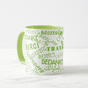 Mug avec texte MERCI