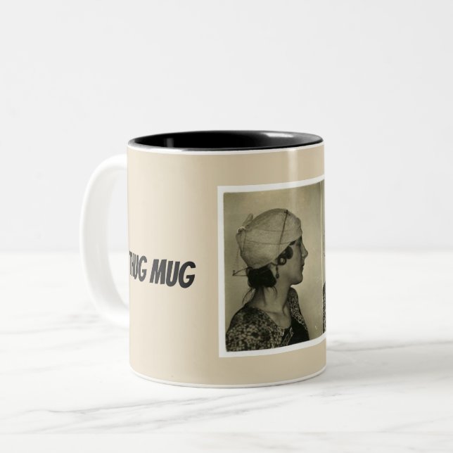 Mug avec un cochon (Devant gauche)