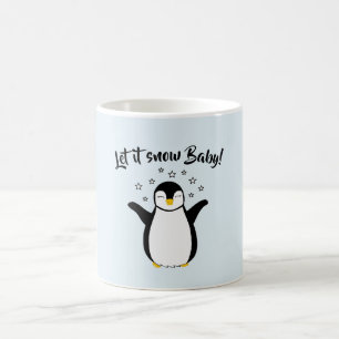Mug avec un mignon bébé pingouin