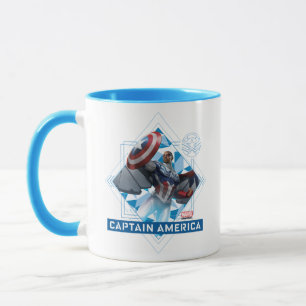 Mug Avengers   Captain America Sam Wilson Art Diamant