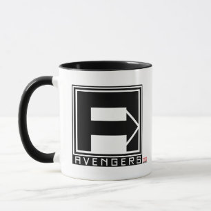 Mug Avengers   Carré Avengers Logo bloqué