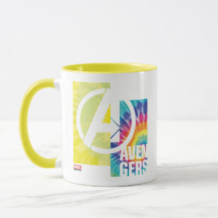 Mug Avengers   Logo Avengers Tie Dye