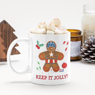 Mug Avengers Saisonniers Cookie de Captain America