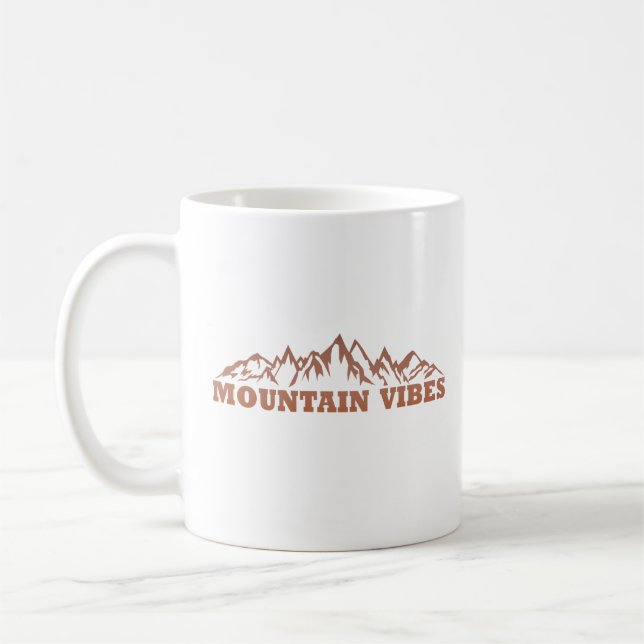 Mug Aventure d'ambiance montagne extérieure (Gauche)