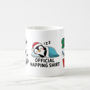 Mug Aventure de pingouin de Noël d'hiver dans une merv