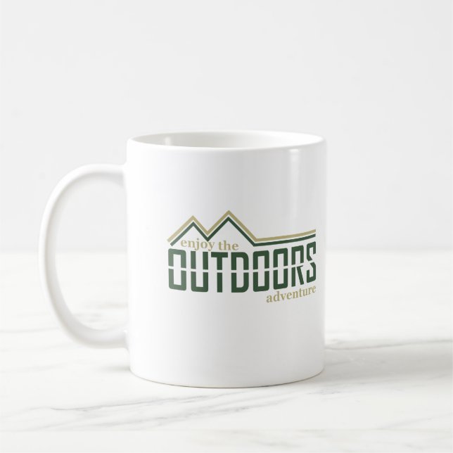 Mug Aventure de randonneurs en plein air (Gauche)