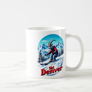 Mug Aventure de ski alpin chèvre à Denver Montagnes 