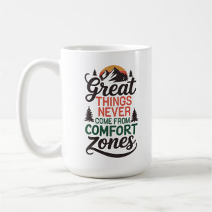 Mug Aventure Motivational Comfort Zone