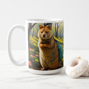 Mug Aventures au détail : Mama Quokka va faire ses cou