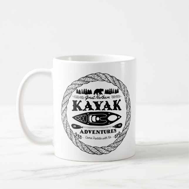 Mug Aventures de kayak (Gauche)