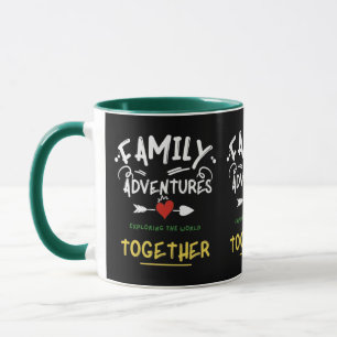 Mug Aventures de voyage en famille : Explorer ensemble