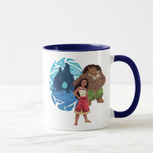 Mug Aventures Moana & Maui en Océanie