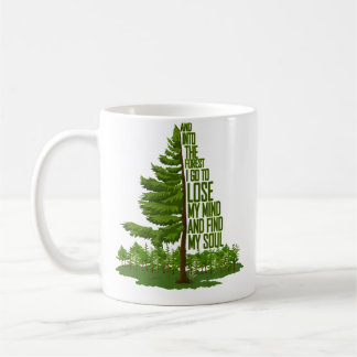 Mug Aventurier de la nature, camping et dans la forêt