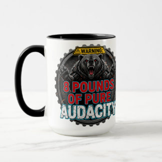 Mug Avertissement 8 Livres d'Audace Pure